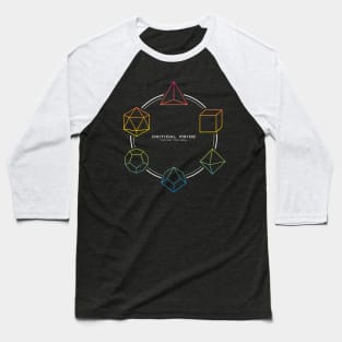 DnD Critical Pride Pansexual Baseball T-Shirt